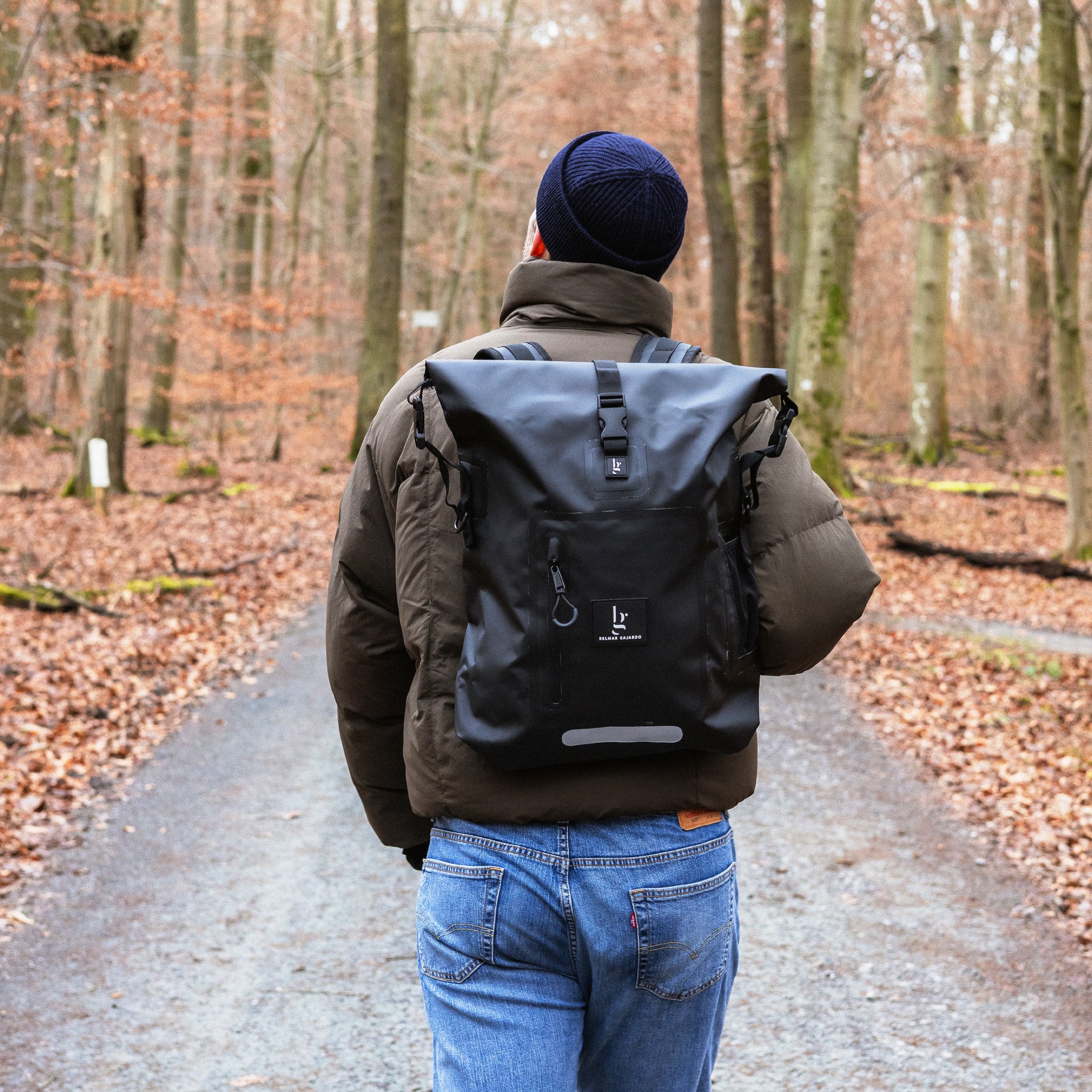 Wasserdichter Rolltop - eleven one | schwarz